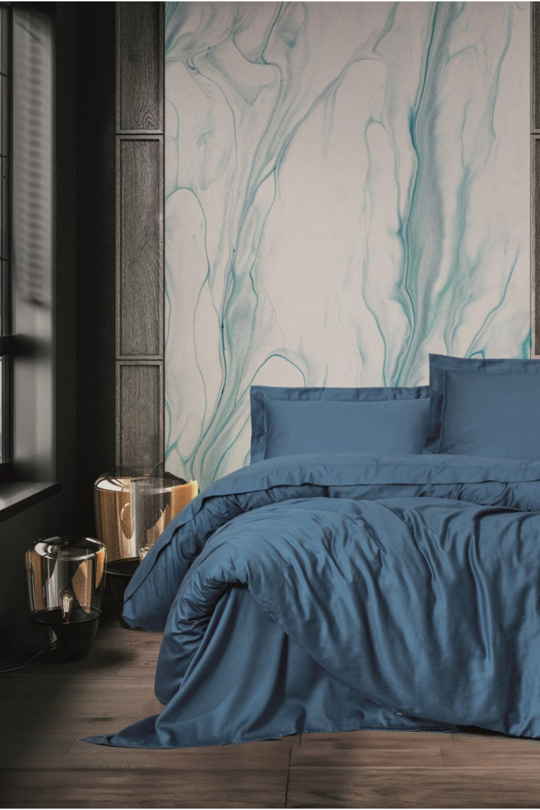 Ensemble de housse de couette en satin - 240x220cm