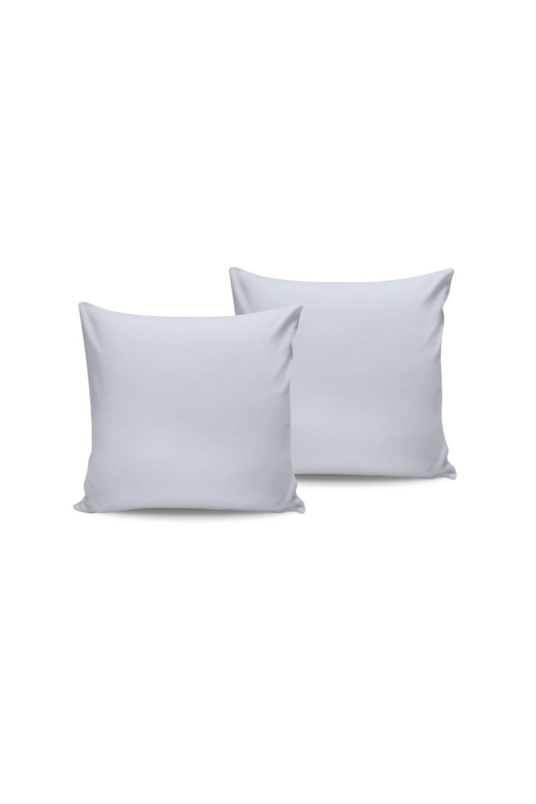 Ensemble de taies d'oreiller en satin (2 pièces) - 60x60cm