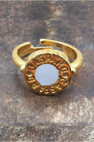 Bague plaquée or L'atelier de Gaspard