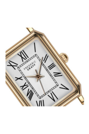 Montre Quartz - FREDERIC GRAFF - Rose gold/Croco Black/Matt White
