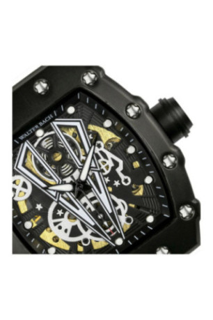 Montre Automatique Homme - Black/Red/Black