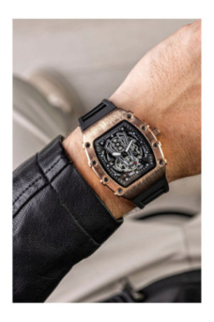 Montre Quartz Homme - Rose gold/Black/Black