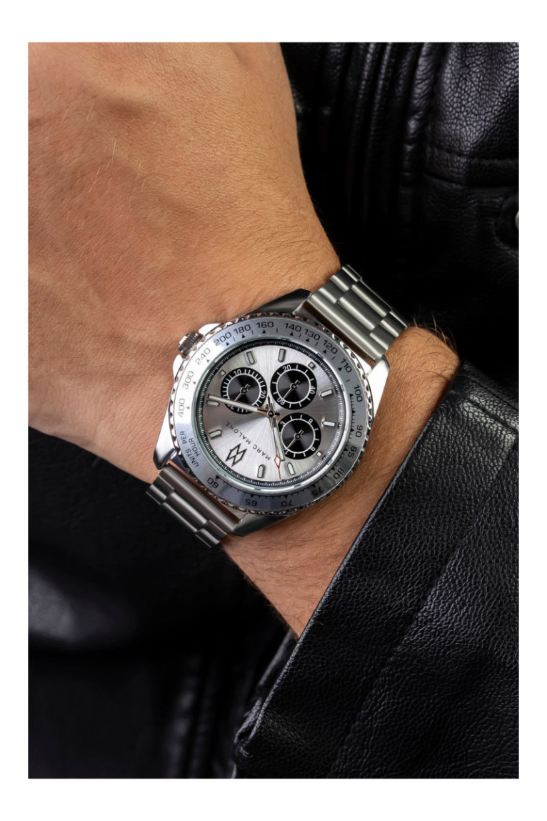 Montre Quartz Homme - Silver/Silver/Silver sunray