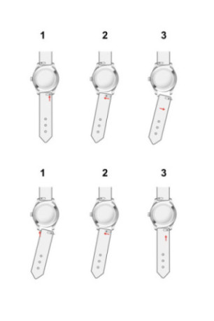 Montre Quartz Homme - Silver/Croco black/Rose gold sunray