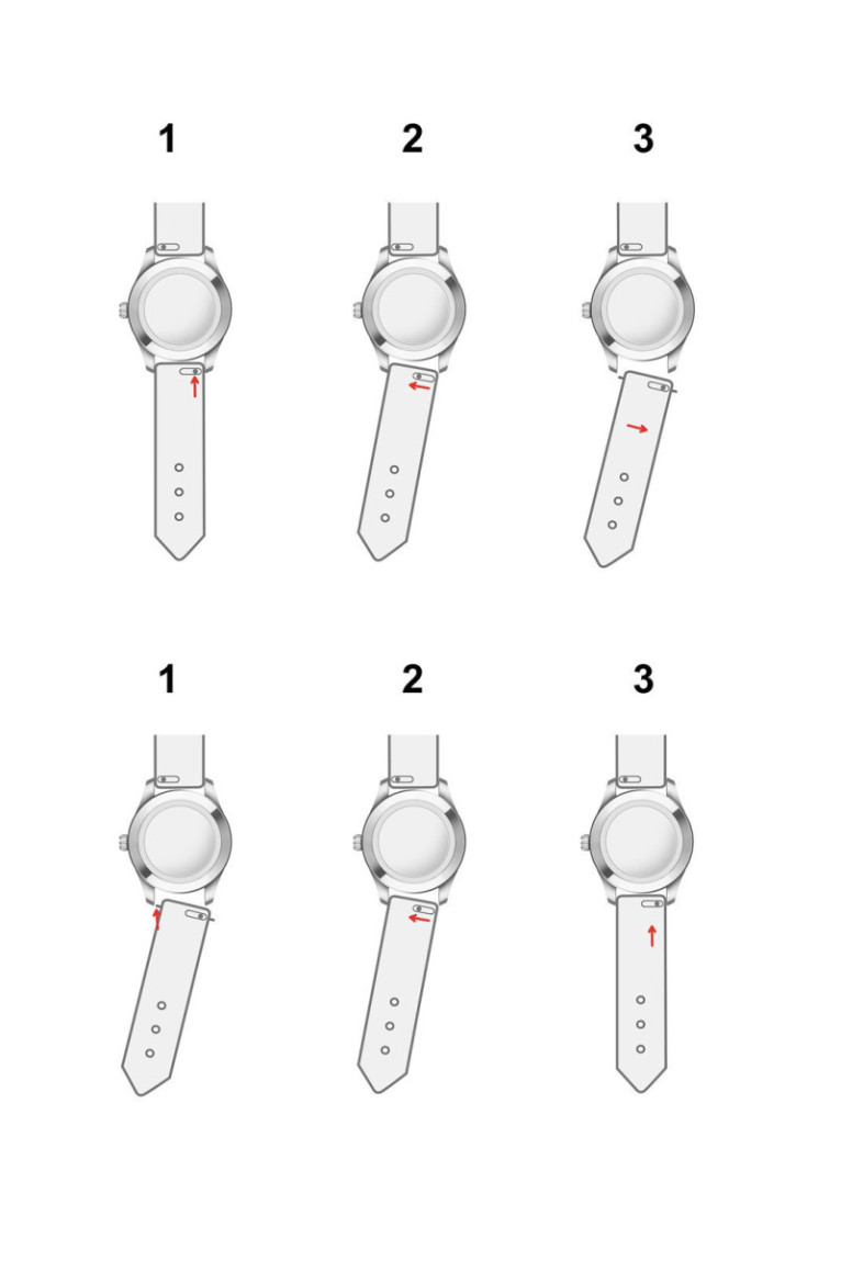 Montre Quartz Homme - Silver/Croco black/Rose gold sunray