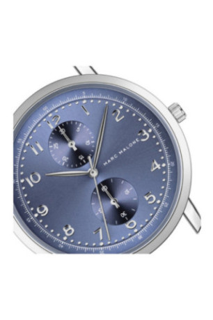 Montre Quartz Homme - Silver/Silver/Light blue sunray