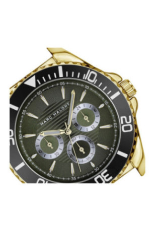 Montre Quartz Homme - Gold/Gold/Omega Green