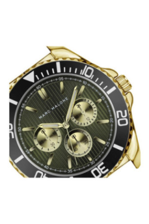 Montre Quartz Homme - Gold/Gold/Omega Green
