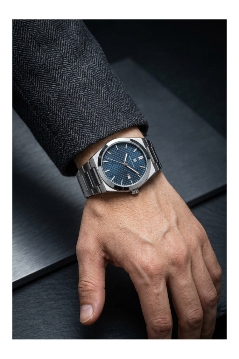 Montre Quartz - MARC MALONE - Silver/Silver/Silver