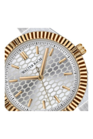 Montre Quartz Homme - Silver/2 tones: silver + rose gold/Silver textured