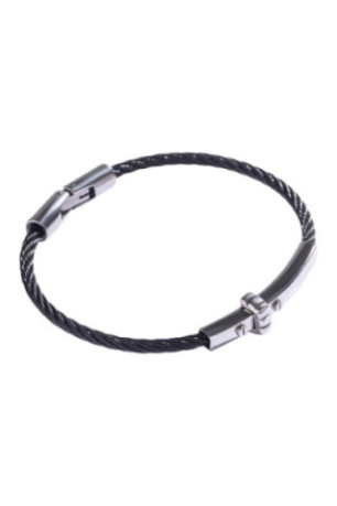 Bracelet - Black and silver