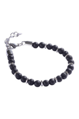 Bracelet - Black and silver