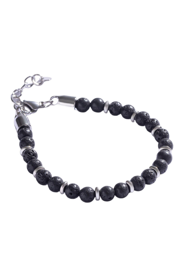 Bracelet - Black and silver
