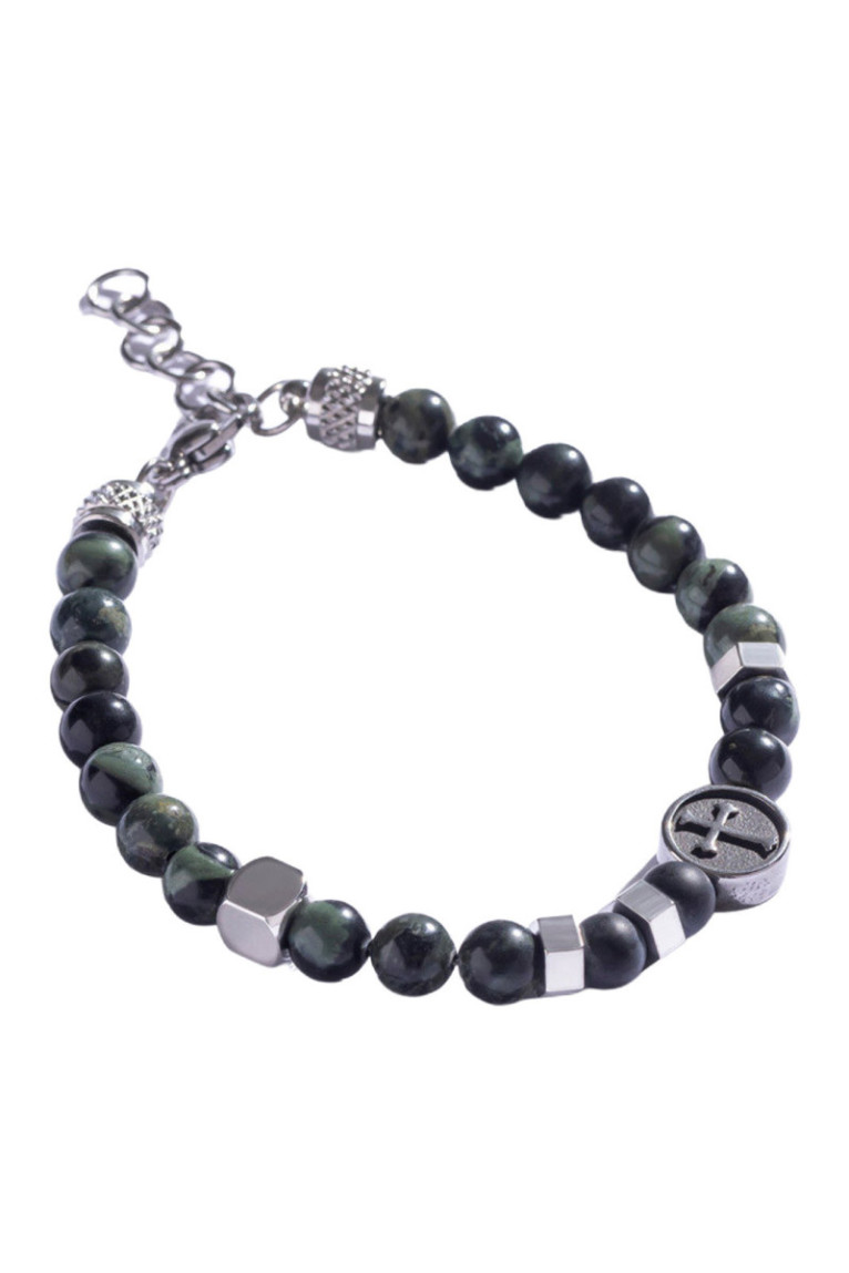 Bracelet - Green/black/silver