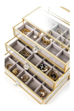 Boîte de rangement - Duisburg Gold