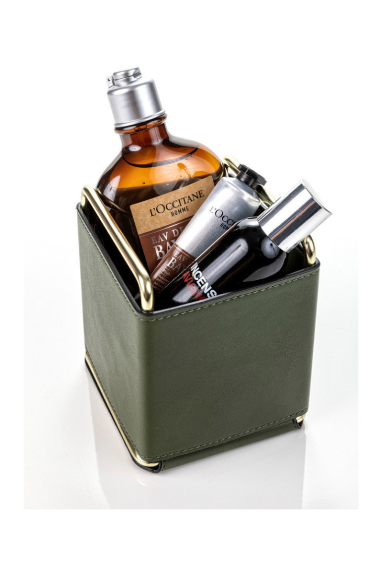 Boîte de rangement pour maquillage - Frankfurt Dark Green