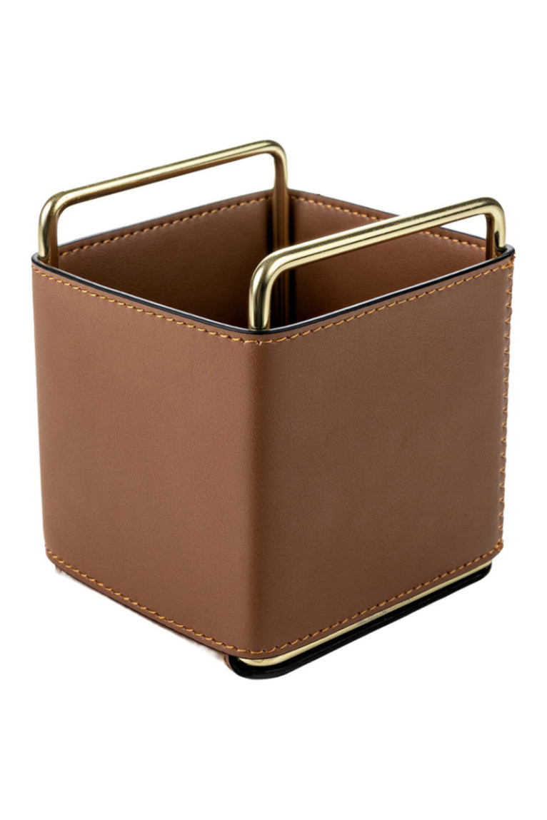 Boîte de rangement pour maquillage -  Frankfurt Brown