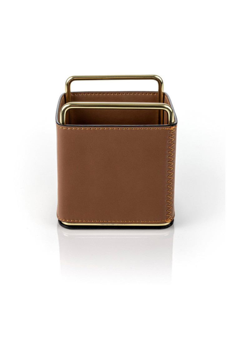 Boîte de rangement pour maquillage -  Frankfurt Brown