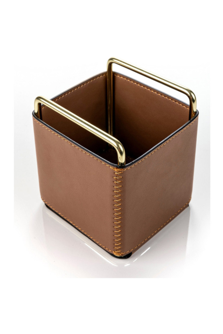 Boîte de rangement pour maquillage -  Frankfurt Brown