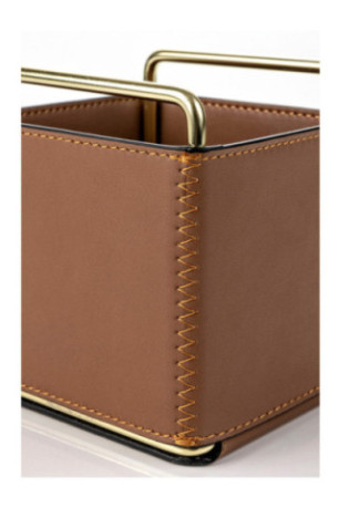 Boîte de rangement pour maquillage -  Frankfurt Brown