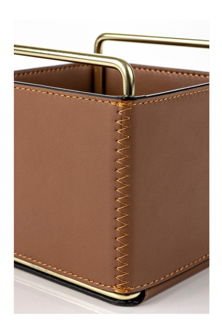 Boîte de rangement pour maquillage -  Frankfurt Brown