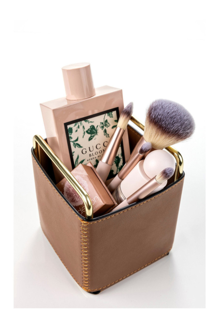 Boîte de rangement pour maquillage -  Frankfurt Brown
