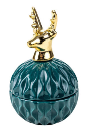 Boîte de rangement pour bijoux - Bristol Dark Green