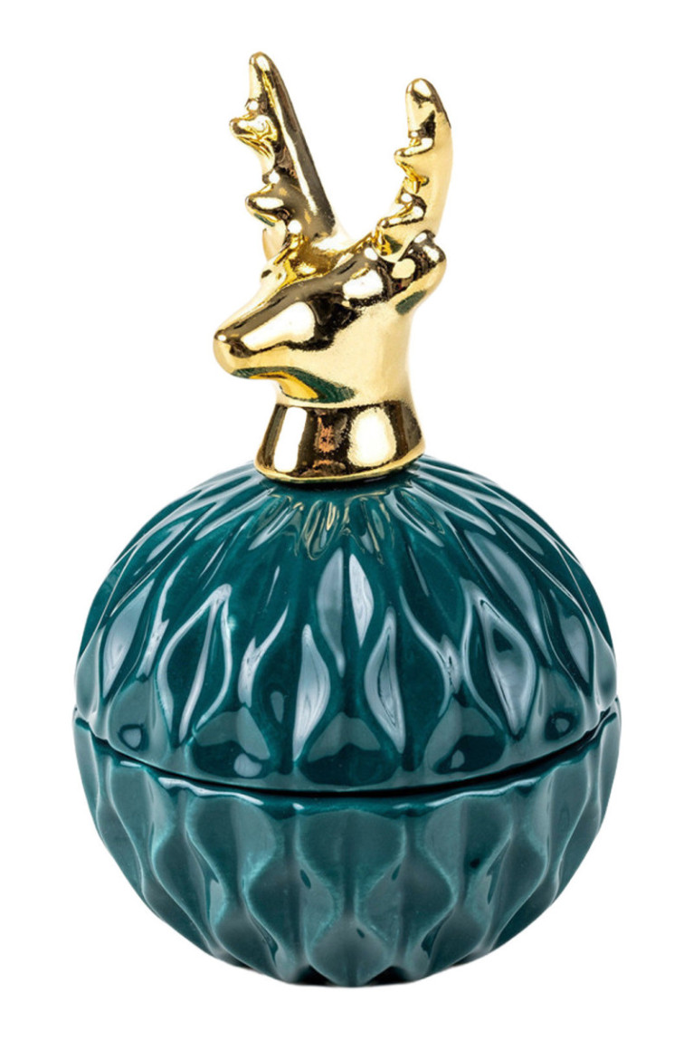 Boîte de rangement pour bijoux - Bristol Dark Green