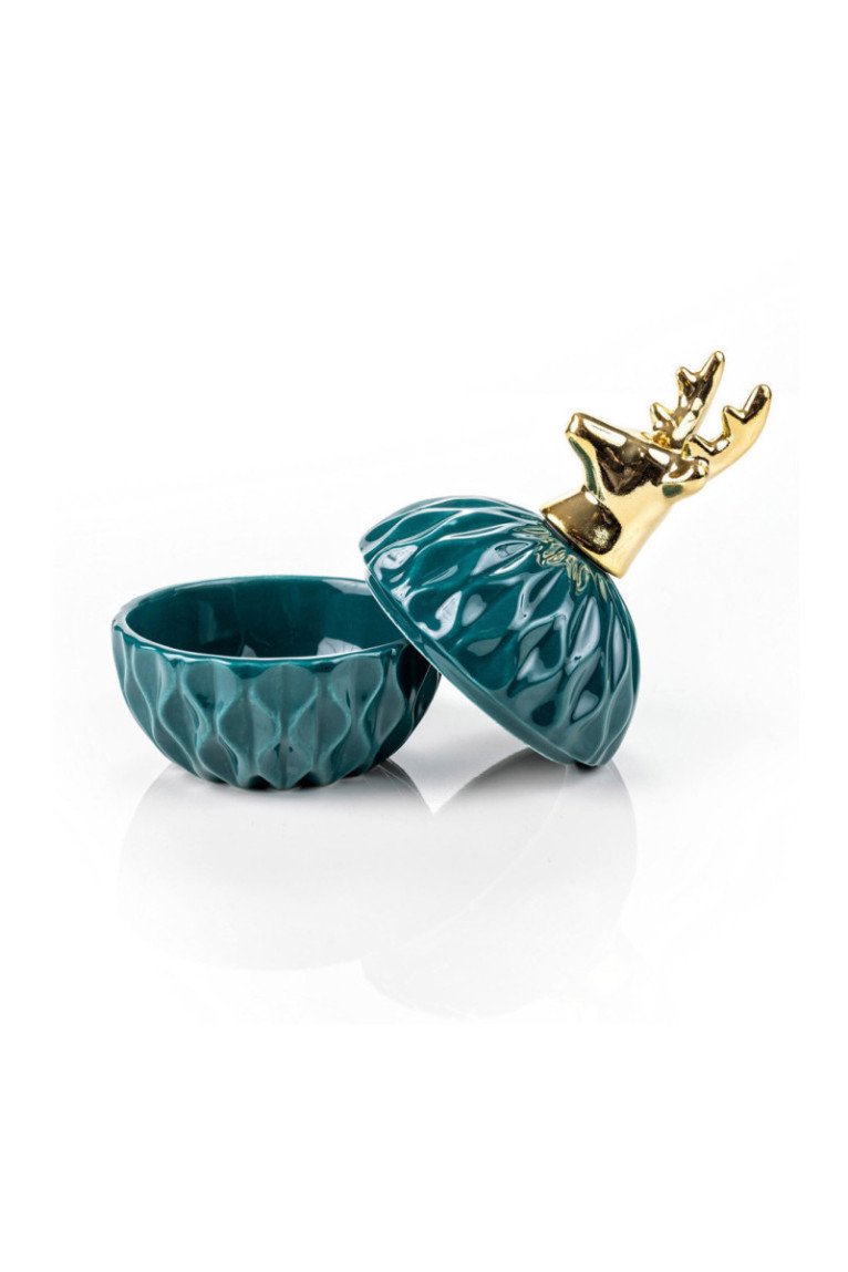 Boîte de rangement pour bijoux - Bristol Dark Green