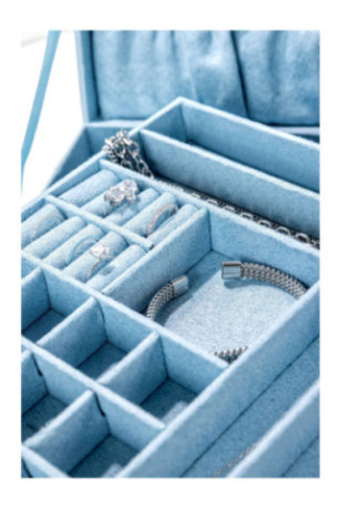 Boîte de rangement - Santorini Blue