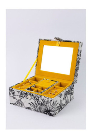 Boîte de rangement - Grey. black. yellow