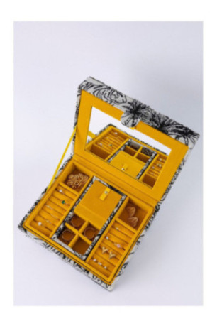 Boîte de rangement - Grey. black. yellow