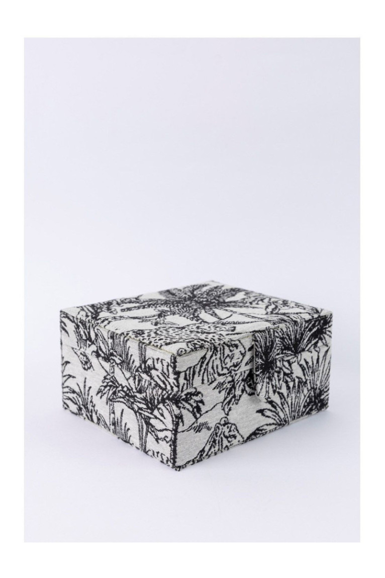 Boîte de rangement - Grey. black. yellow