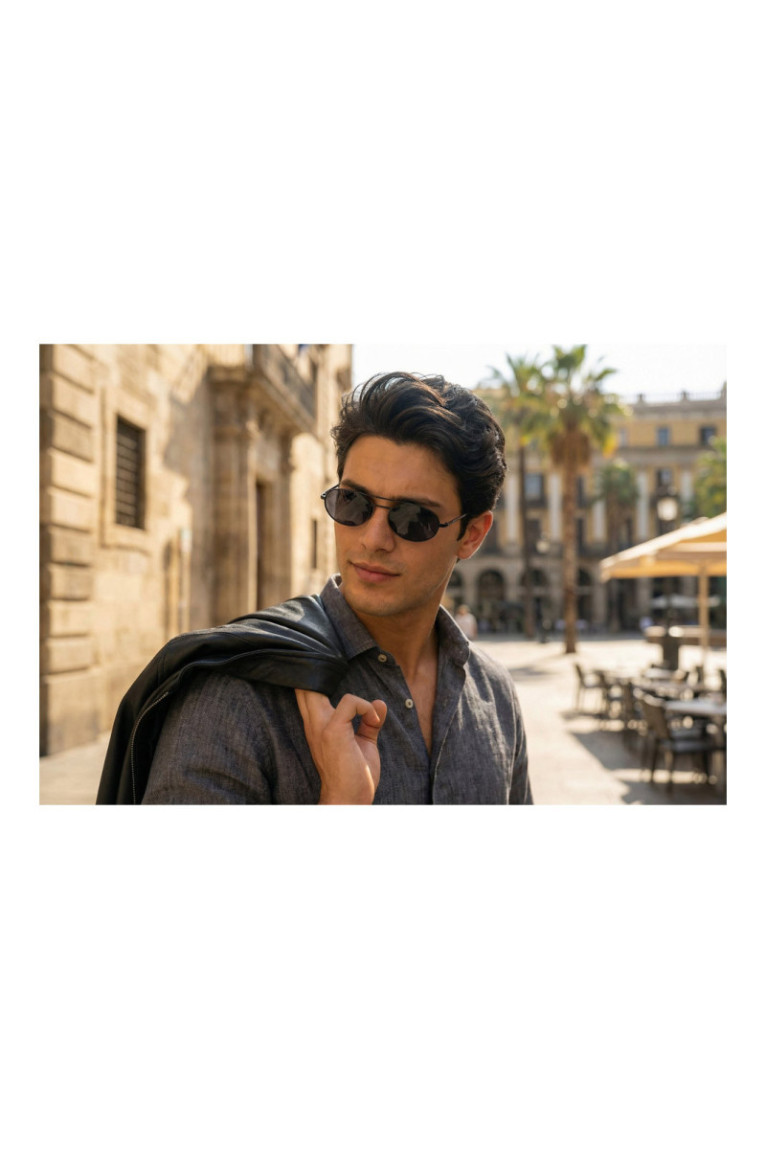 Lunettes de soleil - Grey/Black/Black