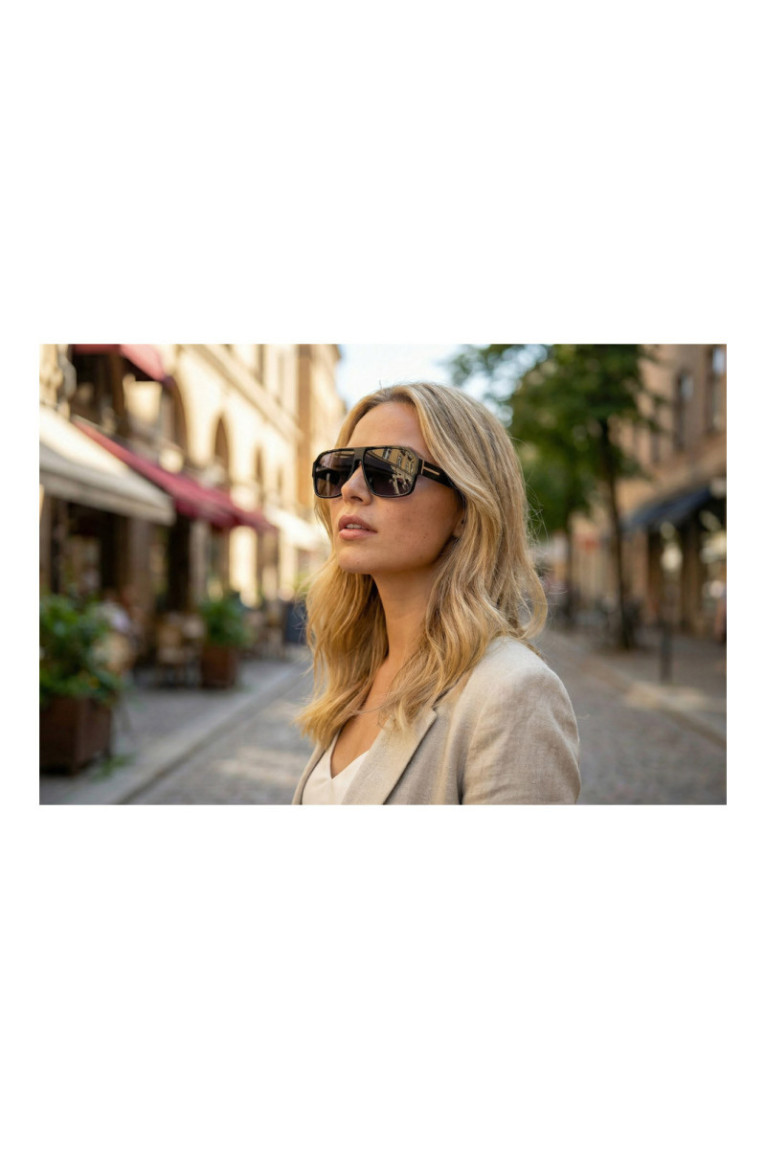 Lunettes de soleil - Grey/Black/Black