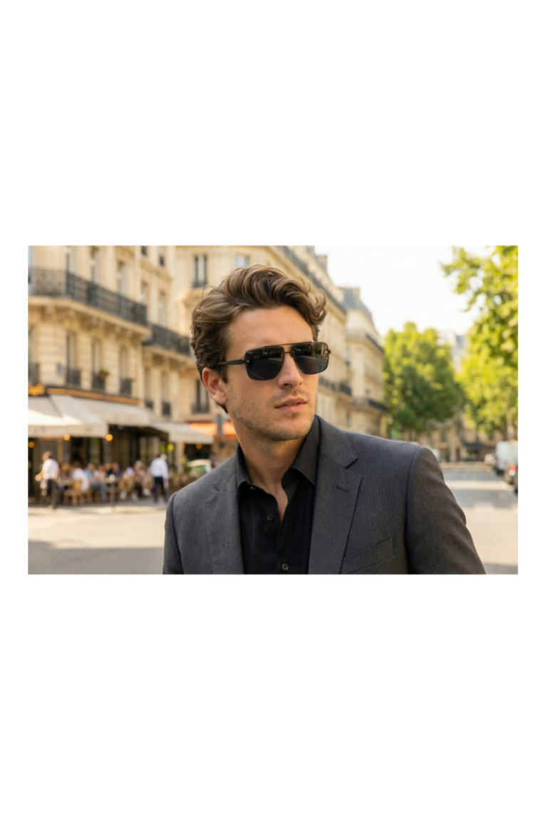 Lunettes de soleil - Grey/Black/Black