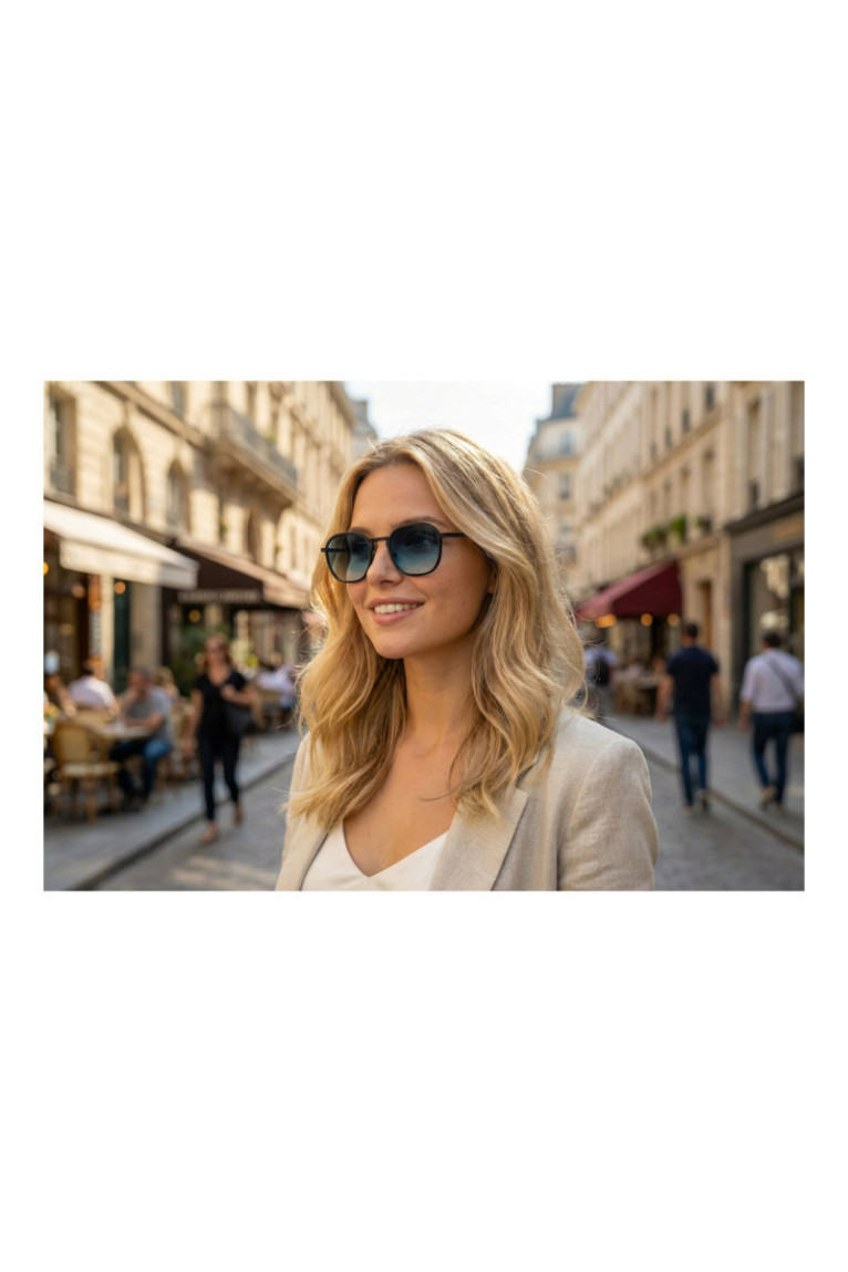 Lunettes de soleil - Gradient/Black/Black