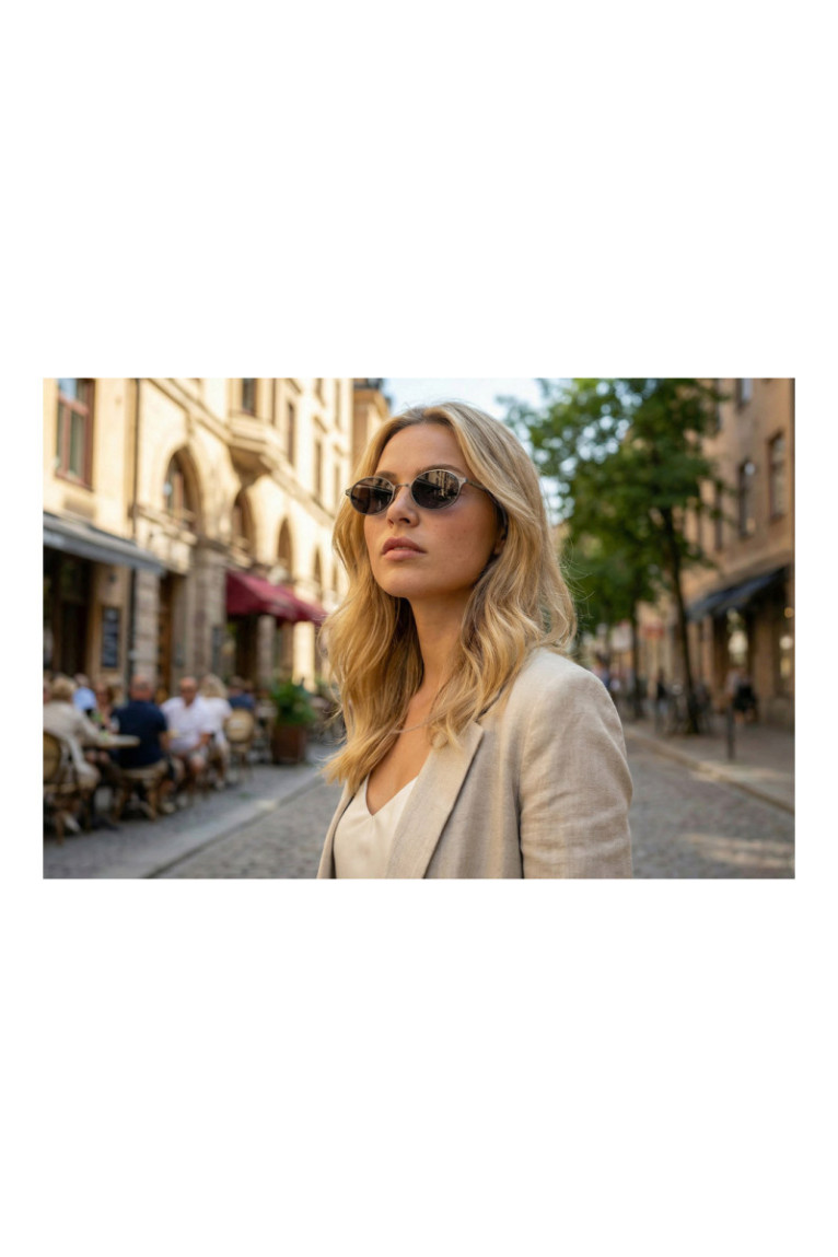 Lunettes de soleil - Grey/Silver/Silver