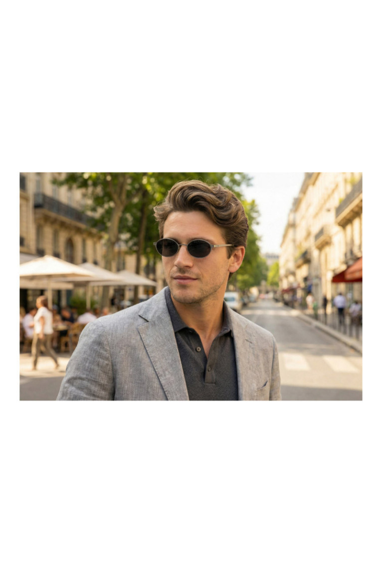 Lunettes de soleil - Grey/Silver/Silver