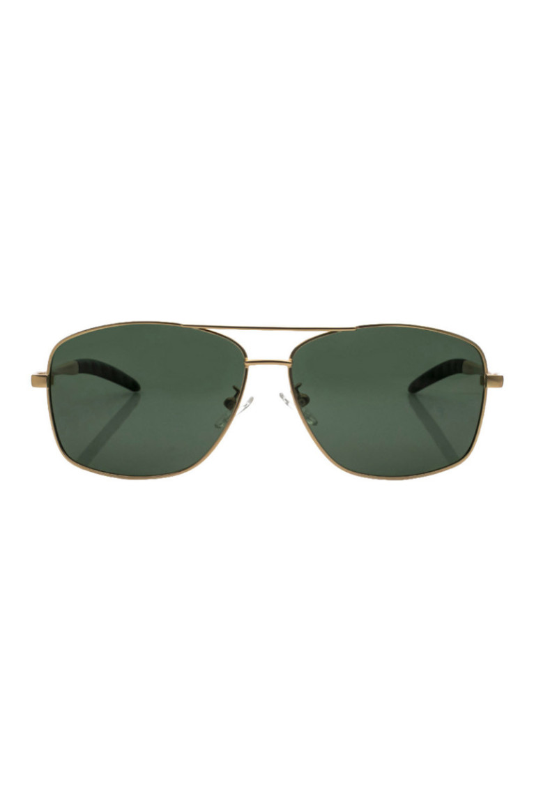 Lunettes de soleil - Green/Gold/Gold