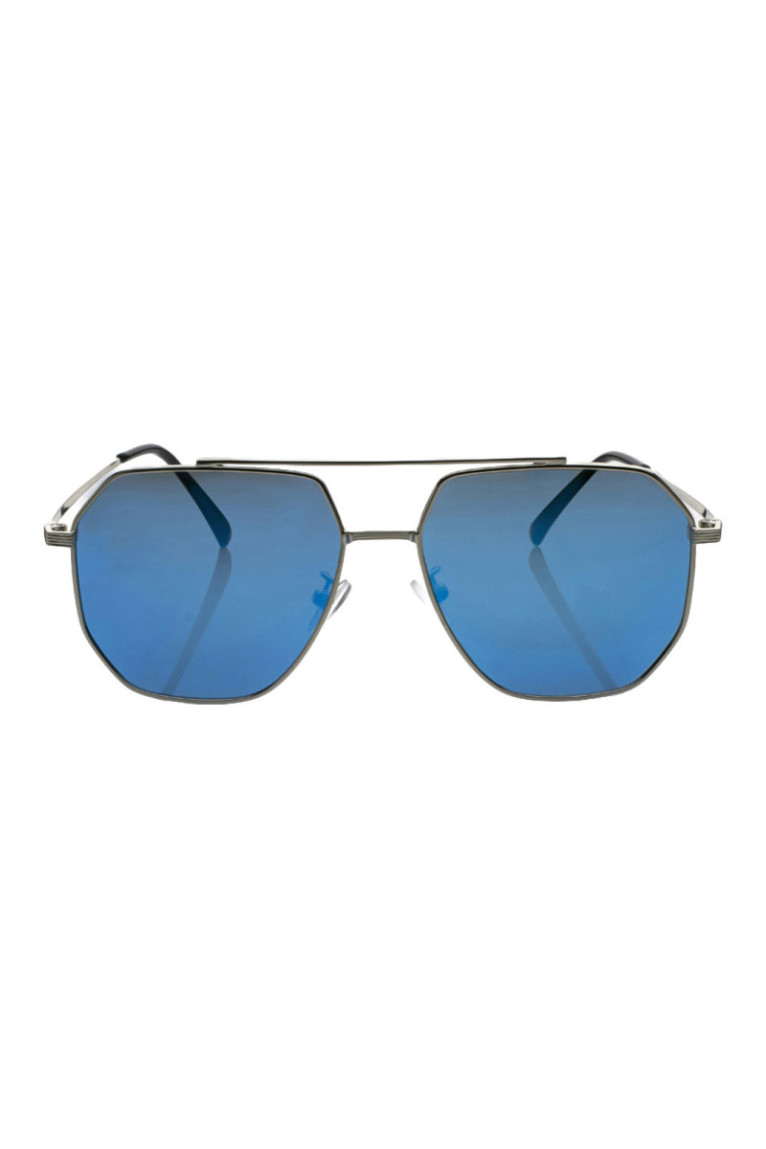 Lunettes de soleil - Blue mirrored/Silver/Silver