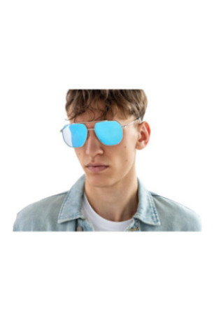 Lunettes de soleil - Blue mirrored/Silver/Silver