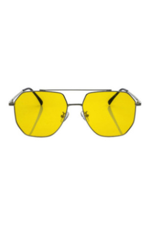 Lunettes de soleil - Yellow/Silver/Silver