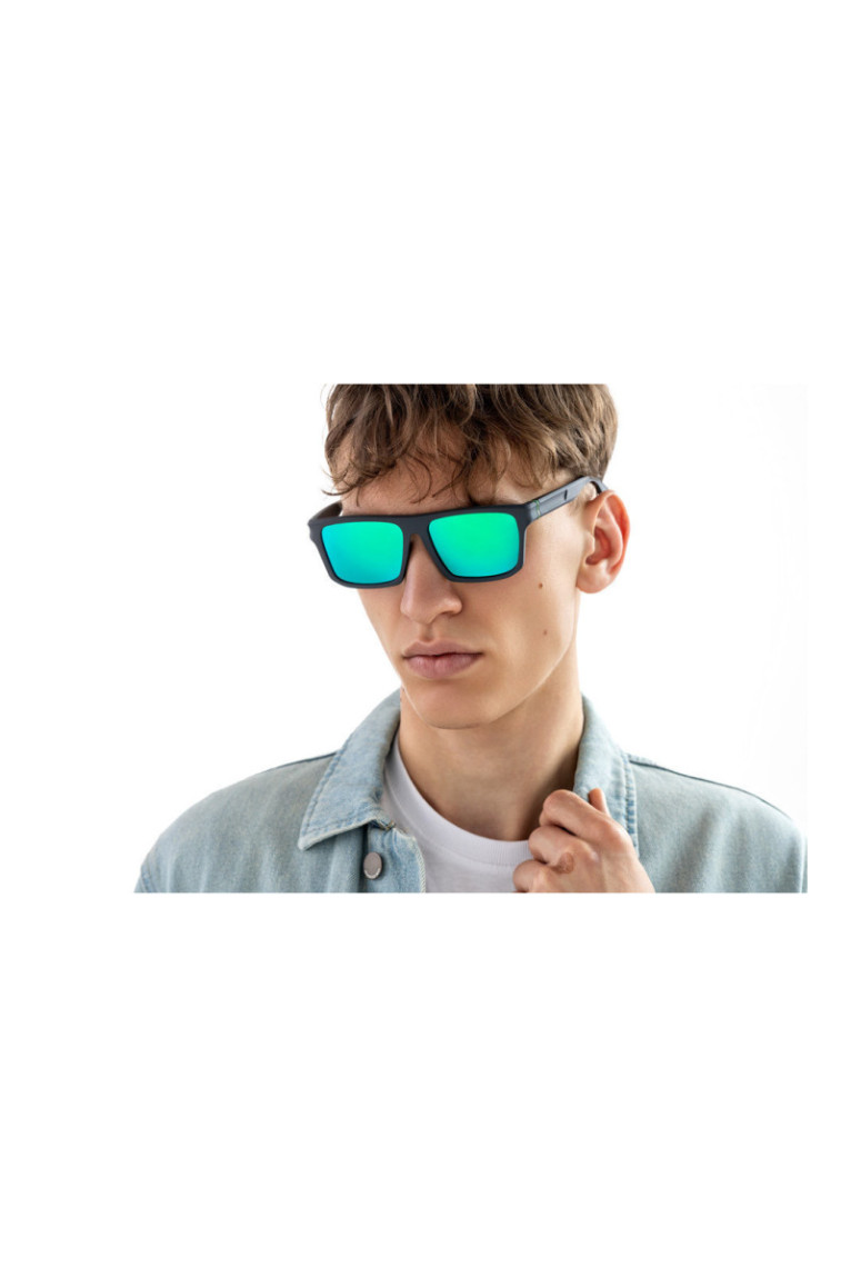 Lunettes de soleil - Green mirrored/Grey/Grey