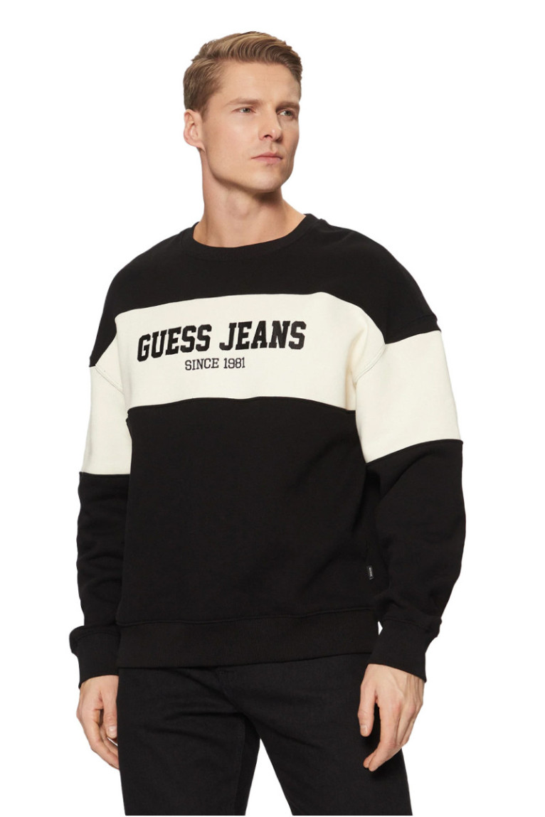 Sweat vintage logo Guess jeans