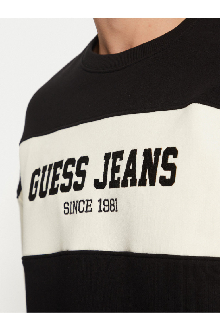 Sweat vintage logo Guess jeans