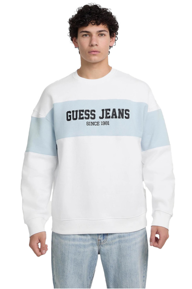 Sweat vintage logo Guess jeans