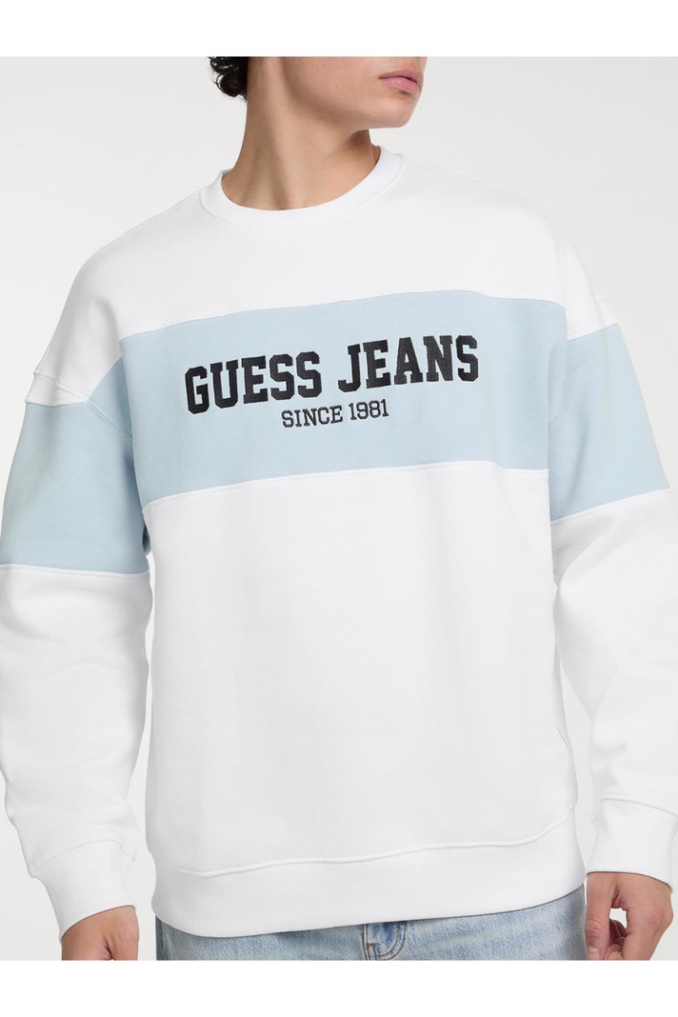 Sweat vintage logo Guess jeans
