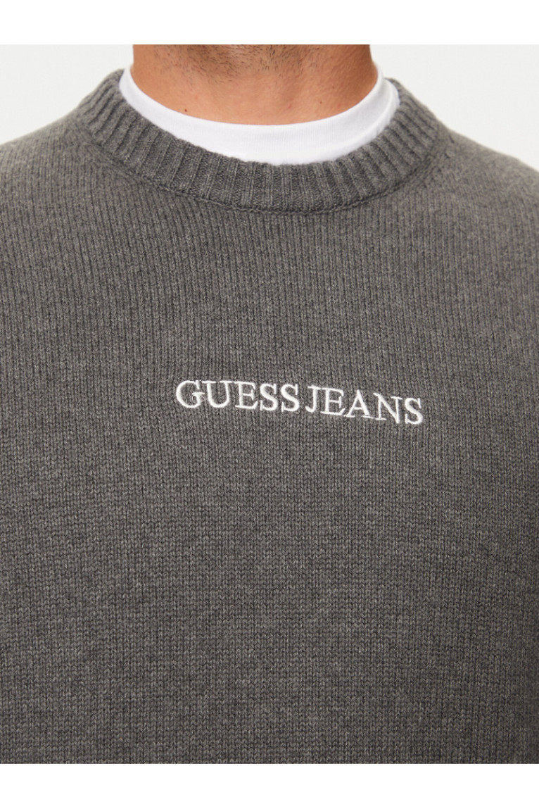 Pull ML brodé Guess jeans