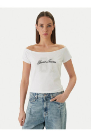 Top bustier logo Guess jeans